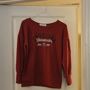 Women's Red Carolina Gamecocks Sweatshirt